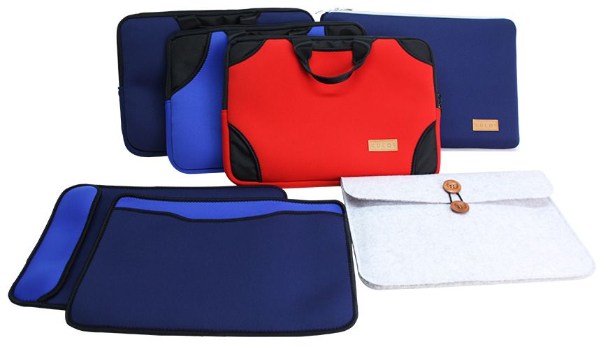 Tzung Jia can mass produce the high quality laptop cases.