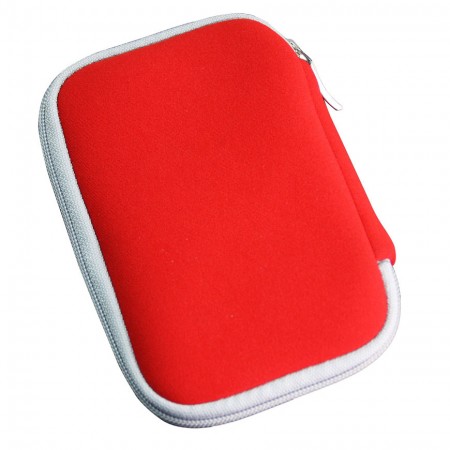 Neoprene Hard Drive Case (HDD case) with Mesh - Neoprene Hard Drive Case with Mesh