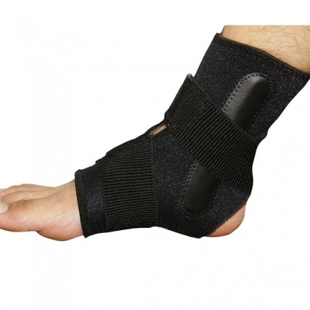 Ankle Brace with Side Stabilizer Straps - Ankle Support With Stabilized Strap