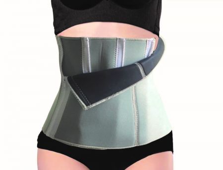 Slimming Body Shaper Corset with 4 zippers design - Slimming Body Shaper Waist Trainer with 4 zippers design